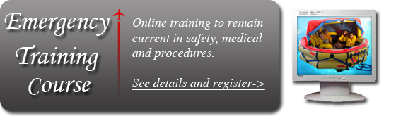 emergency training corporate flight attendants online
